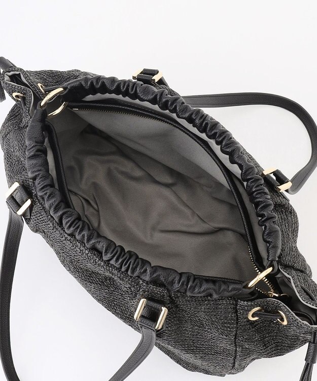 LA BAGAGERIE シャーリング2WAYサマーバッグ ブラック