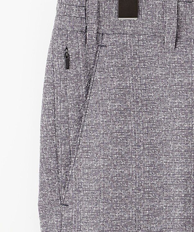 JOSEPH ABBOUD MOUNTAIN 【WEB限定・洗える・ストレッチ・防シワ・速乾】2WAYストレッチサッカー パンツ ライトグレー系