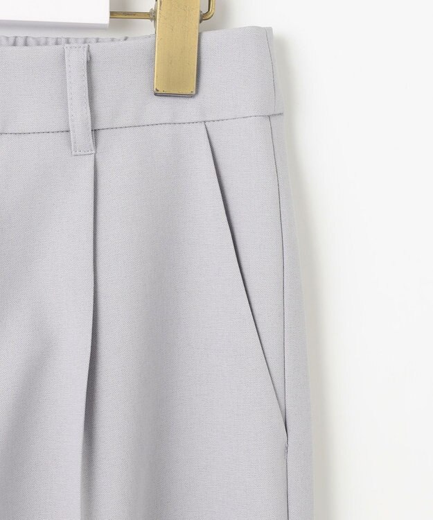 ANY SIS 【UVカット・接触冷感・吸水速乾】スマートビューティストレッチ  テーパードパンツ ブルーグレー