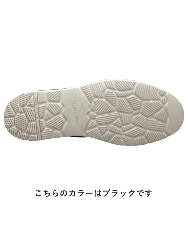 REGAL FOOT COMMUNITY 【レッドウッドリバー メンズ】RX09 デッキタイプ カジュアルシューズ カーキブラック