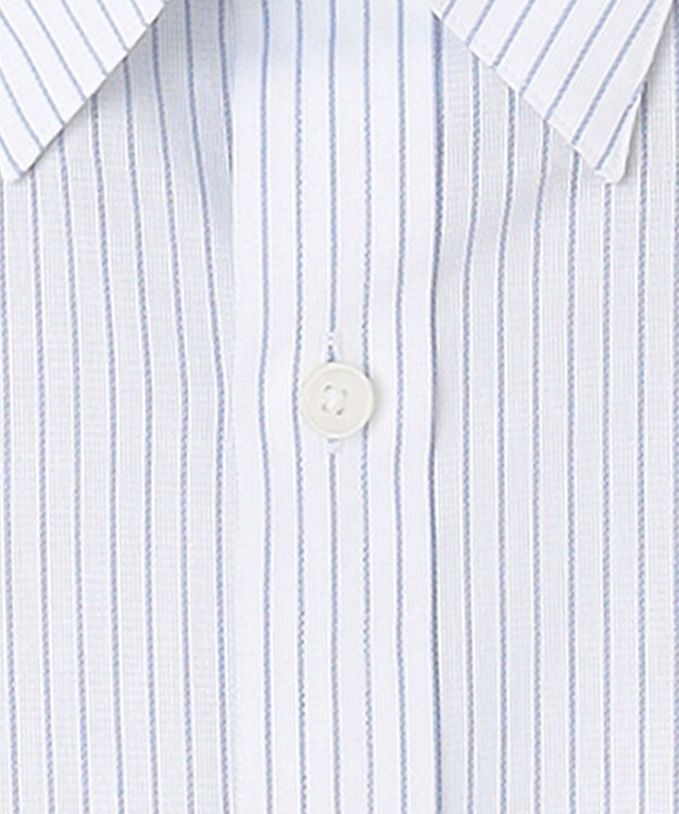 GOTAIRIKU 春夏向け【形態安定】SUMMERPREMIUMPLEATS_スナップダウン 半袖ドレスシャツ ネイビー系1