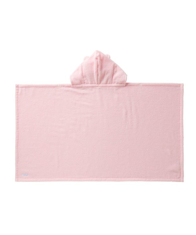 MIKI HOUSE HOT BISCUITS 【ミキハウス】 無撚糸バスポンチョギフトセット【BOX付き】 ピンク