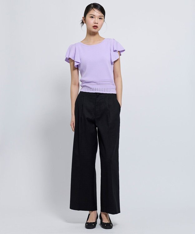 TOCCA SECRET POCKET パンツ ブラック系