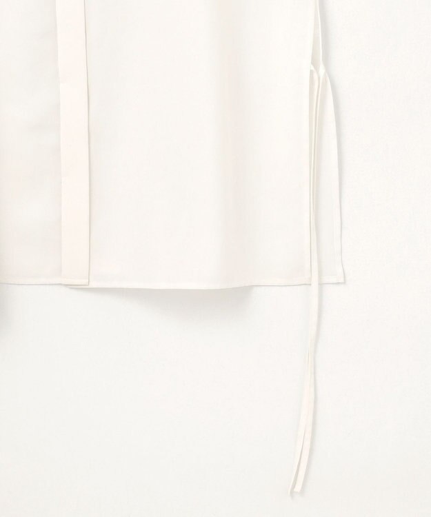 #Newans ルーズシルエットシアーシャツ ホワイト