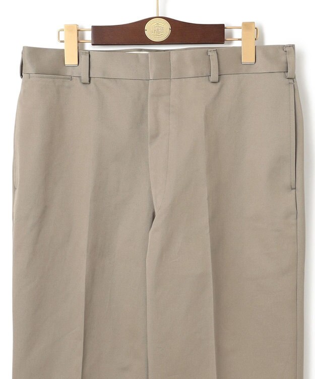 J.PRESS MEN 【J.PRESS ORIGINALS】WEST POINT PIPED STEM TROUSERS / JAPAN MADE カーキ系