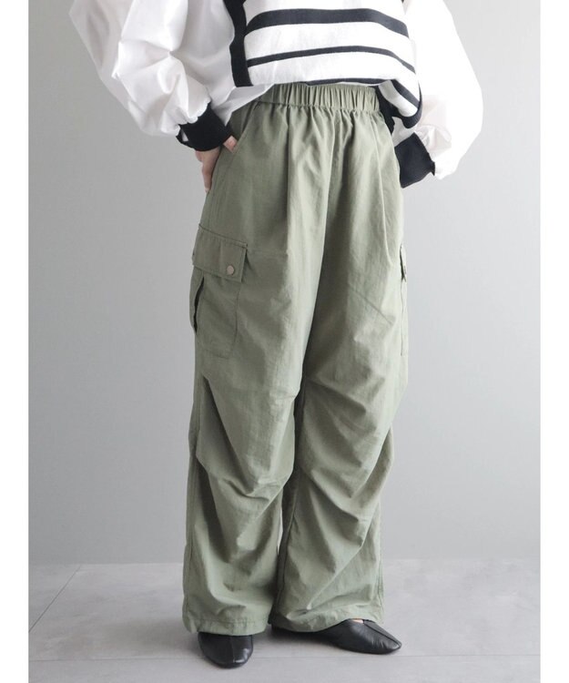 CRAFT STANDARD BOUTIQUE パラシュートパンツ Khaki