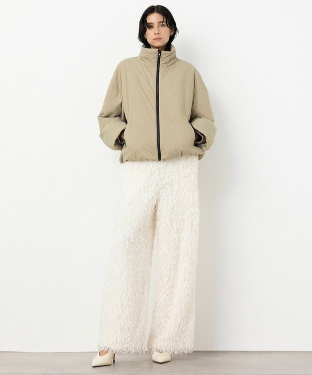 NAVE 【Nave・手洗い可/中綿】パフィトラックジャケット ベージュ系