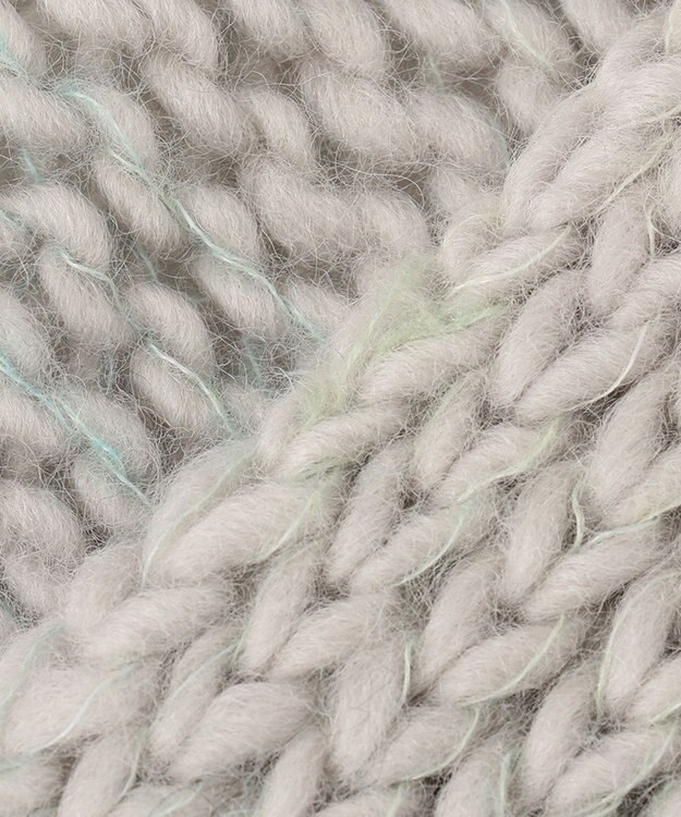 自由区 【Sサイズ有】ボタニカルダイ Vネックカーディガン ベージュ系1