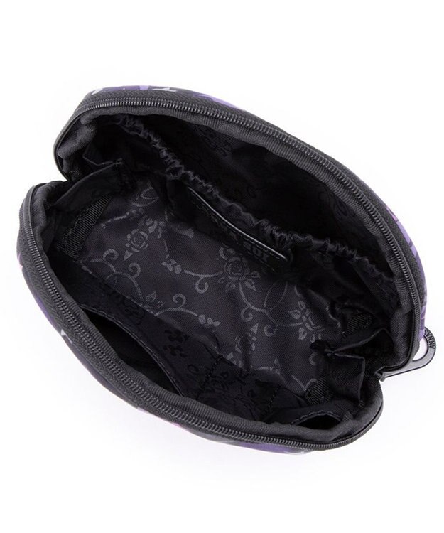 ANNA SUI ヴァケーション ラウンドポーチ パープル