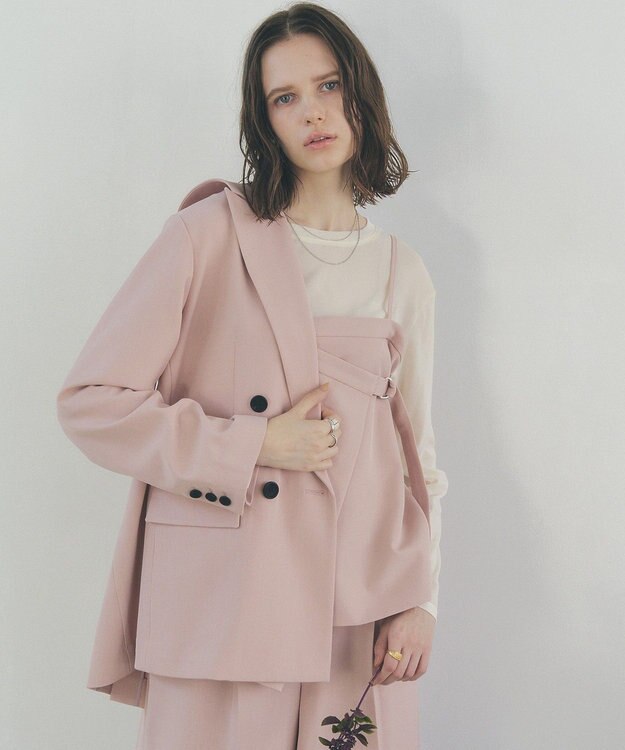 YECCA VECCA 2wayキャミソールビスチェ Pink