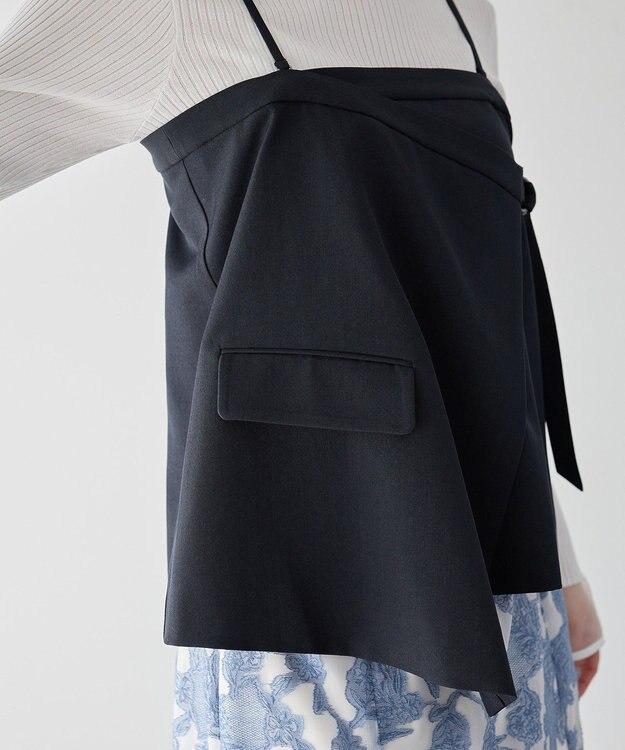 YECCA VECCA 2wayキャミソールビスチェ Navy