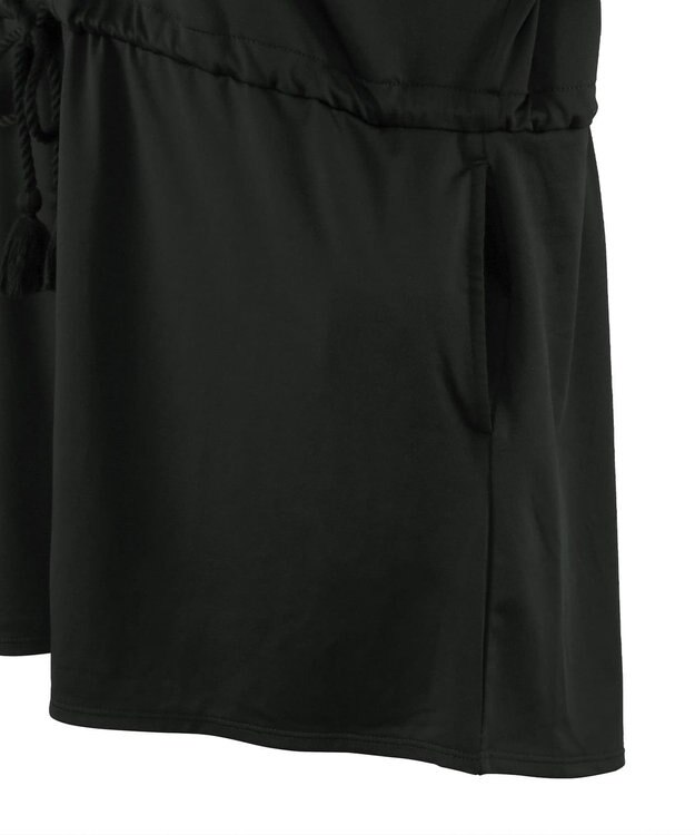 San-ai Resort（三愛水着楽園） 【UPF50＋】　ポンチョ　F【San-ai Resort（サンアイリゾート）】 ブラック