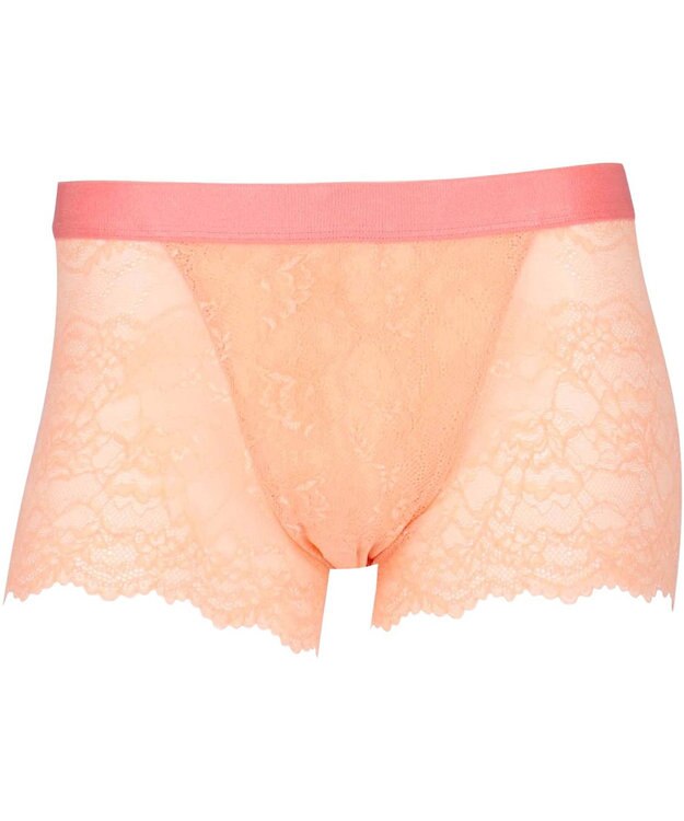 WACOAL MEN WACOAL MEN 【レースボクサー】 ボクサーパンツ ユニセックス 通気性 スカラ始末(裾部分) マチ部分の肌側は綿素材 レディース メンズ WT8822 /ワコールメン オレンジ