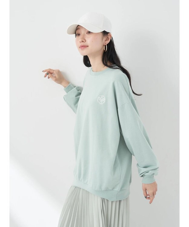 earth music&ecology テニスクラブロゴロンＴＥＥ Mint