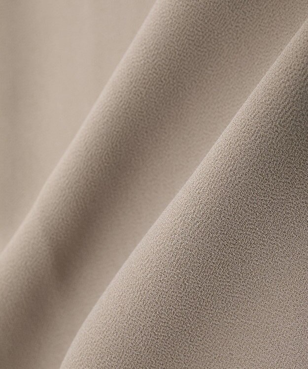 YECCA VECCA レース切替シフォンドレス Beige