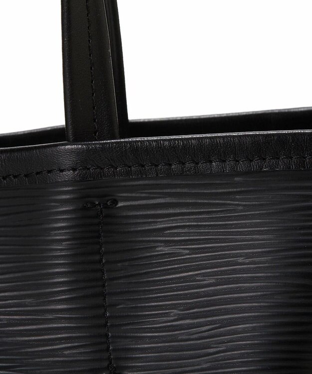 TOPKAPI 【Breath TOPKAPI】RIPPLE リプル ショルダー付き シンプル ミニ トートバッグ ブラック