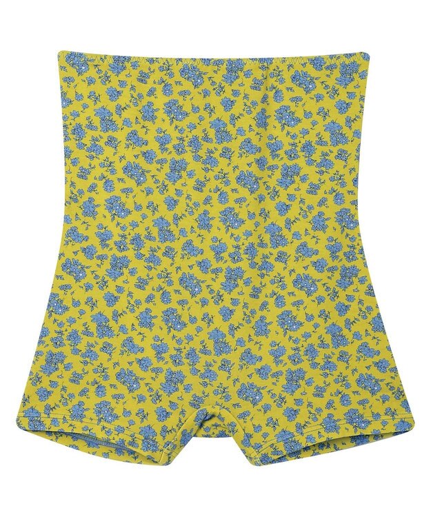 une nana cool ハラマキ付きショーツ MADE WITH LIBERTY FABRIC クリアイエロー