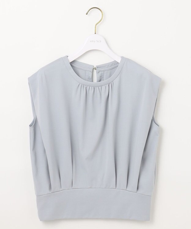 ANY SIS 【2SET】コンパクトトップス×ミスティプリントスカート セットアップ ミント