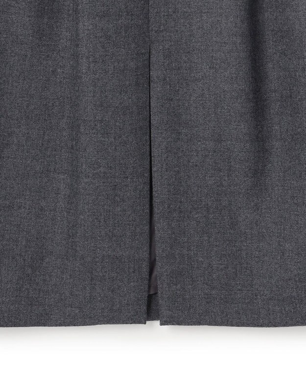 BEIGE， 【VERY NaVY12月号掲載】TERNES / 2タックウールスカート Md.Gray