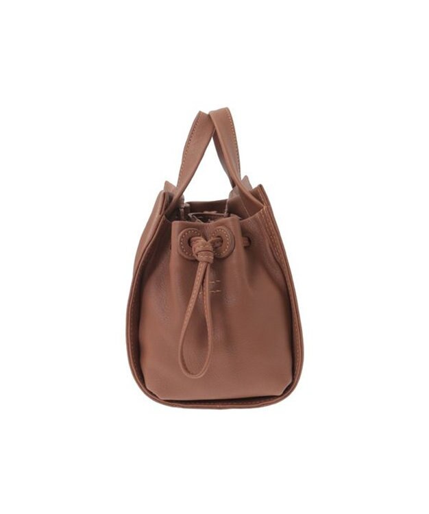 genten ソーロフィーネ 2WAYボストンバッグ キャメル