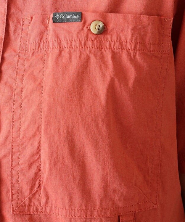 Columbia Columbia/ ウィメンズブレアフォールズウーブンショートスリーブ /コロンビア Washed Red