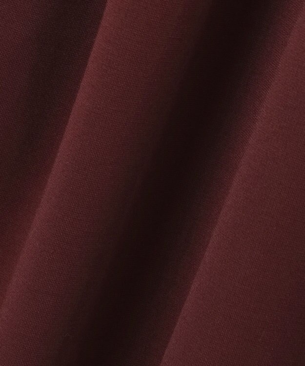 ANY L 【洗濯機可】ライトポンチコクーンワンピース ワイン