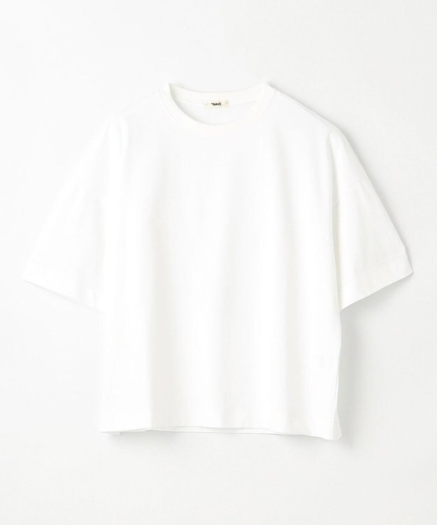 NAVE 【ReNAVE・洗える/接触冷感/UVケア】ファンクションＴシャツ ホワイト系
