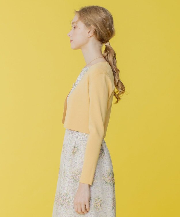 TOCCA 【洗える！】SQUARE BOLERO ボレロ ミモザイエロー系