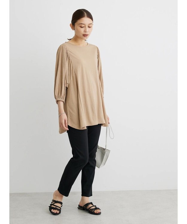 Green Parks ストレッチスキニーパンツ Black