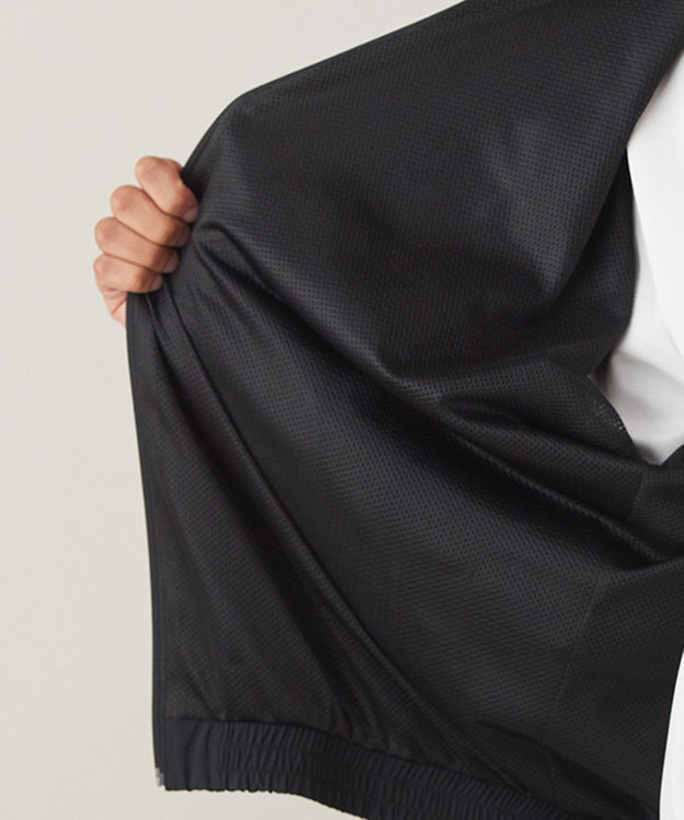 UNFILO MENS ライト ハイストレッチムーブ トラックジャケット [24年商品] クロ