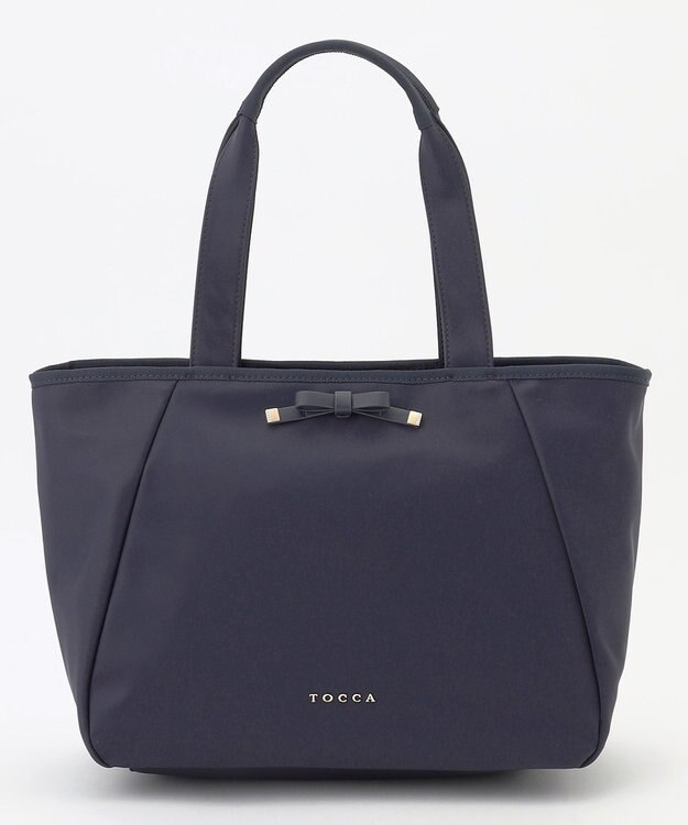 TOCCA 【A4サイズ対応・撥水】JOLIE KNOT NYLONTOTE トートバッグ ネイビー系