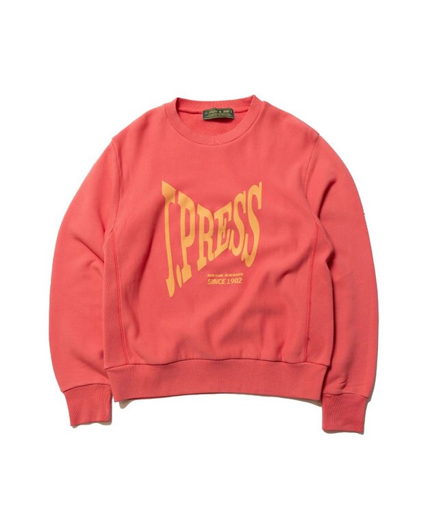 J.PRESS MEN 【WEB・一部店舗限定】Vintage J.PRESS Logo Sweatshirt レッド系