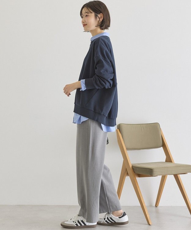 AMERICAN HOLIC コクーンスウェット Navy