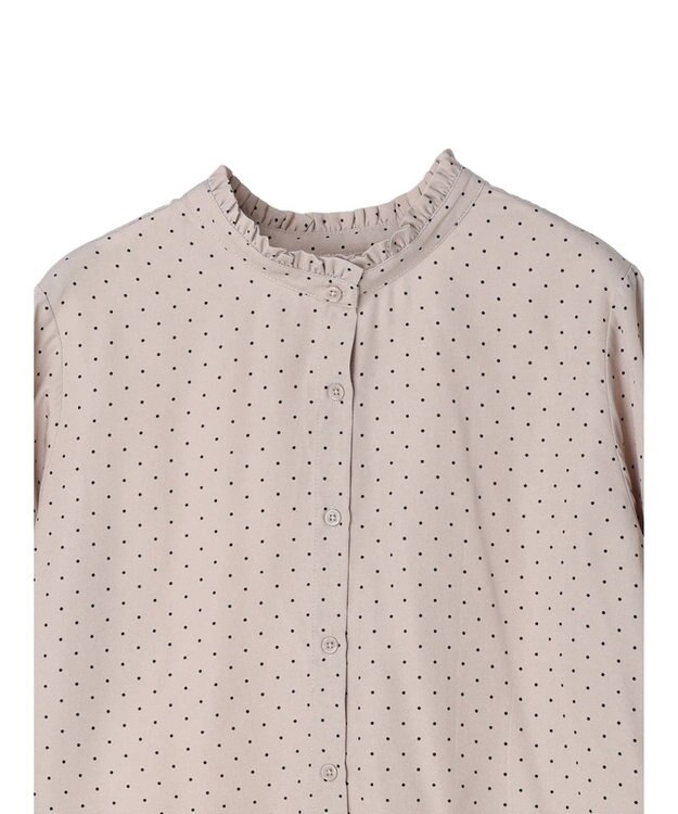 earth music&ecology ２ＷＡＹフリルブラウス Dot