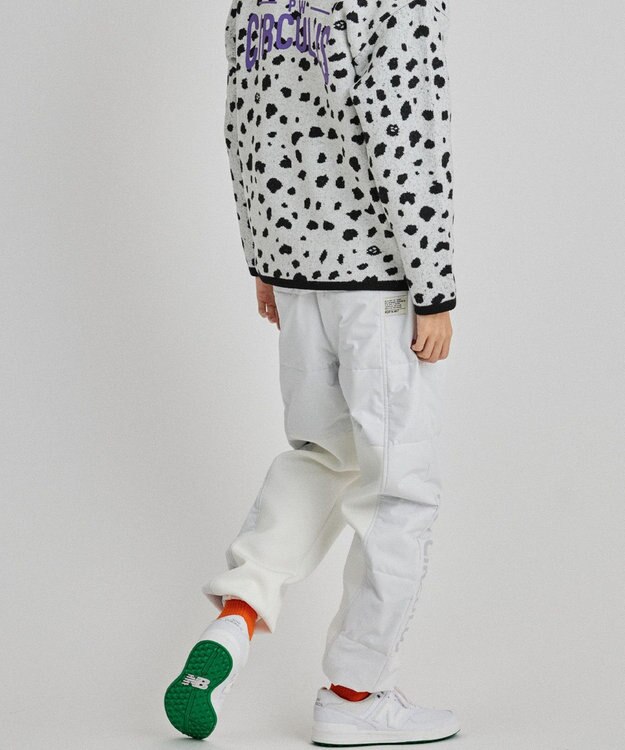 PW CIRCULUS 【MEN】中綿コンビパンツ ホワイト系