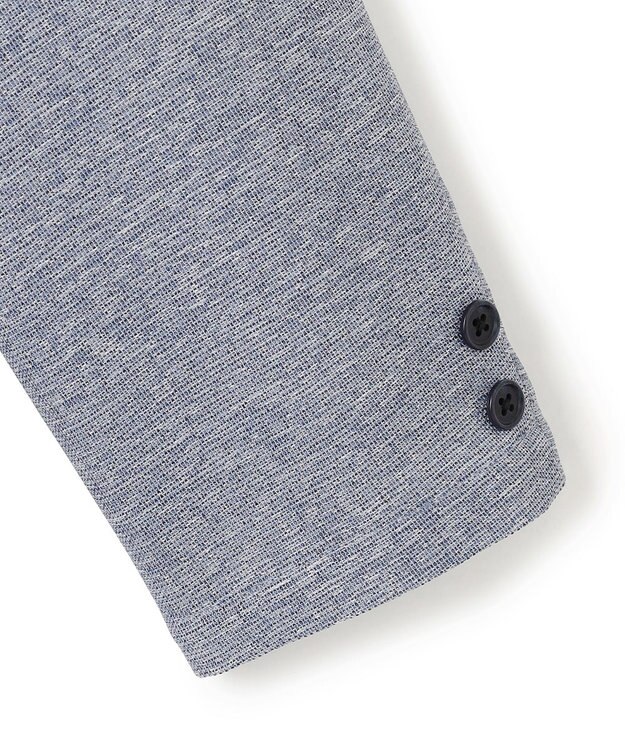 J.PRESS MEN 暑い中でも共にしたくなる理由がある【WEB限定】【吸水速乾 / 洗える / 超軽量 / ストレッチ】ブリーザブルレノクロス ジャケット サックスブルー系