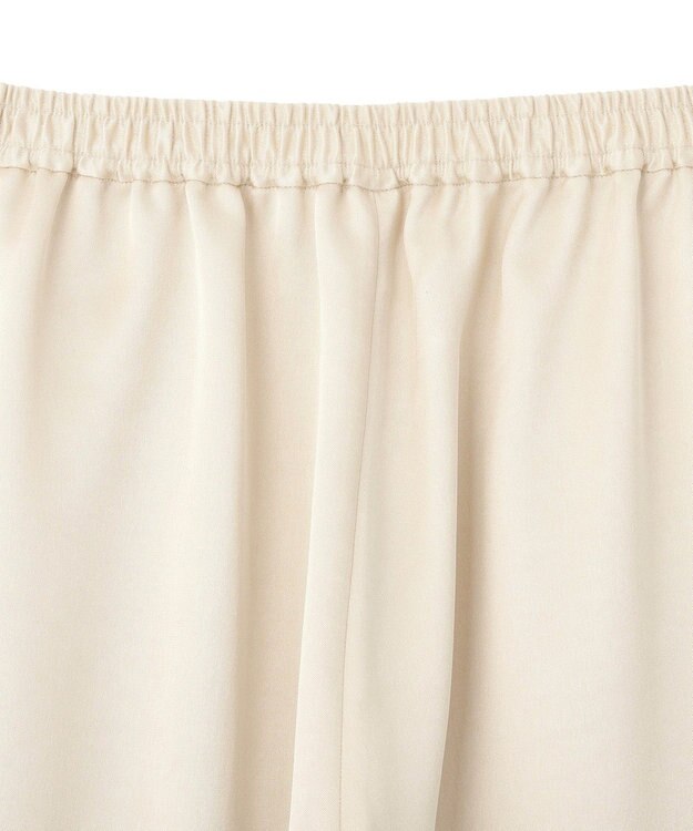 AMERICAN HOLIC 【イージーケア】サテンカーブパンツ Light Beige
