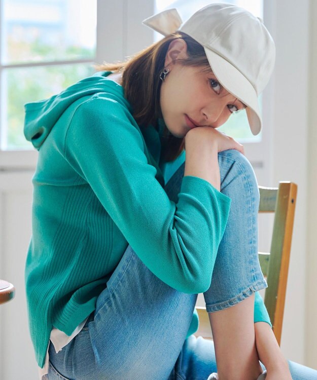 Tiaclasse バックリボンキャップ アイボリー