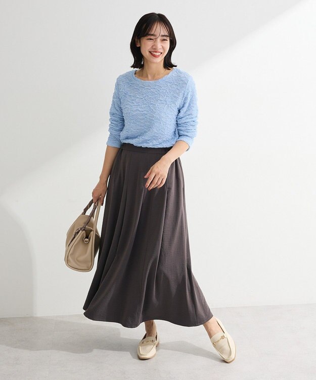 Green Parks ３ＳＥＴスカーフ付コードハンドルバッグｉｎポーチ Beige