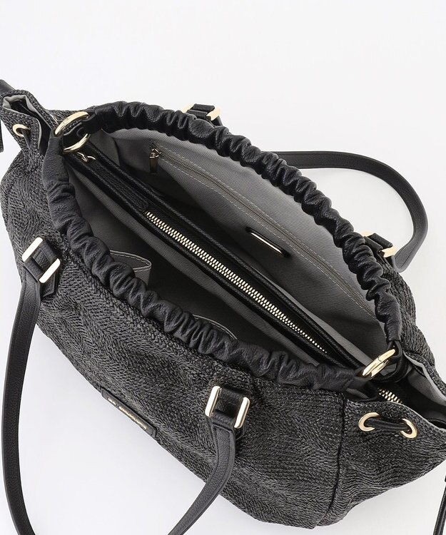 LA BAGAGERIE シャーリング2WAYサマーバッグ ブラック