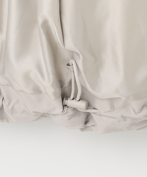 UNFILO 【ストール付き】ショートダウン ベージュ系