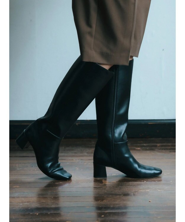 YECCA VECCA ロングブーツ Black