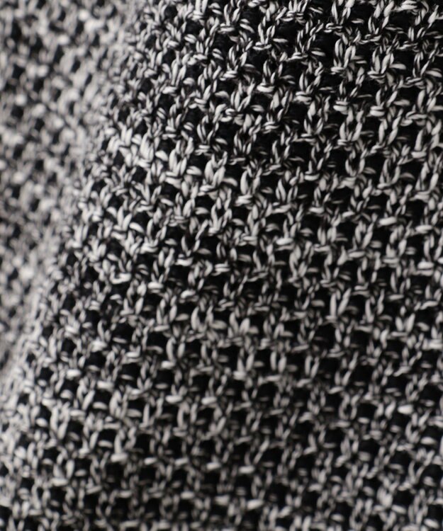 JOSEPH ABBOUD 【キングサイズ・清涼感/軽い/洗える】 スラブギマニットベスト ブラック系