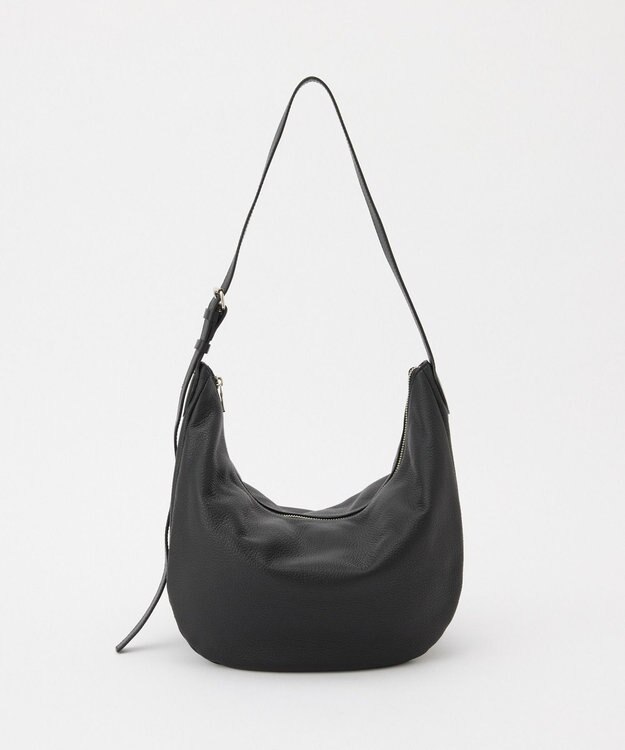 russet 【2025AW新作】シボレザーショルダーバッグ M(CE-1588) Black