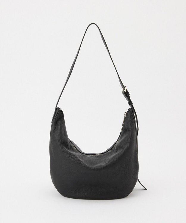 russet 【2025AW新作】シボレザーショルダーバッグ M(CE-1588) Black