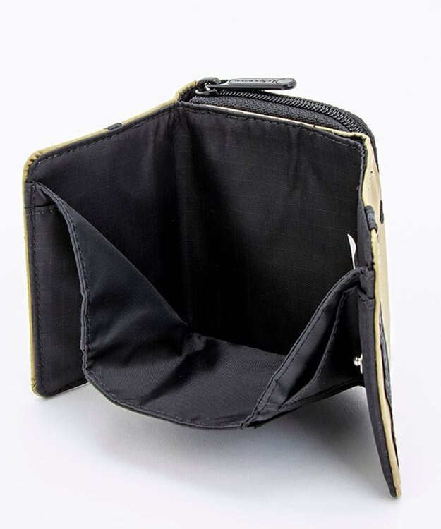 LeSportsac REESE WALLET/モカブラックハートエンブロイダリー モカブラックハートエンブロイダリー