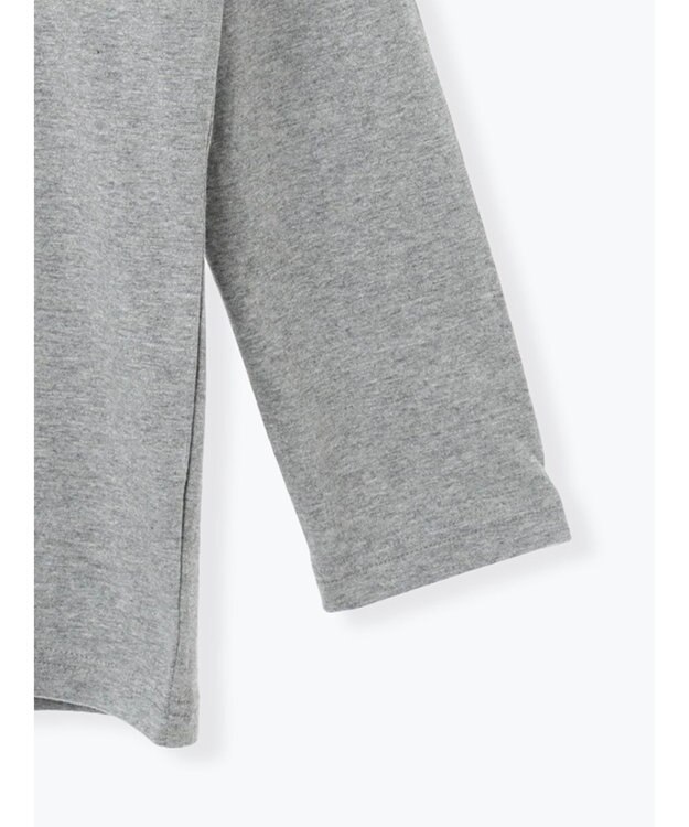 Te chichi 【Disney】ミッキー/配色ロゴロンT グレー