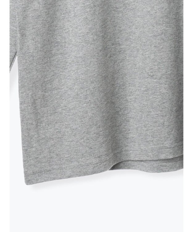 Te chichi 【Disney】ミッキー/配色ロゴロンT グレー