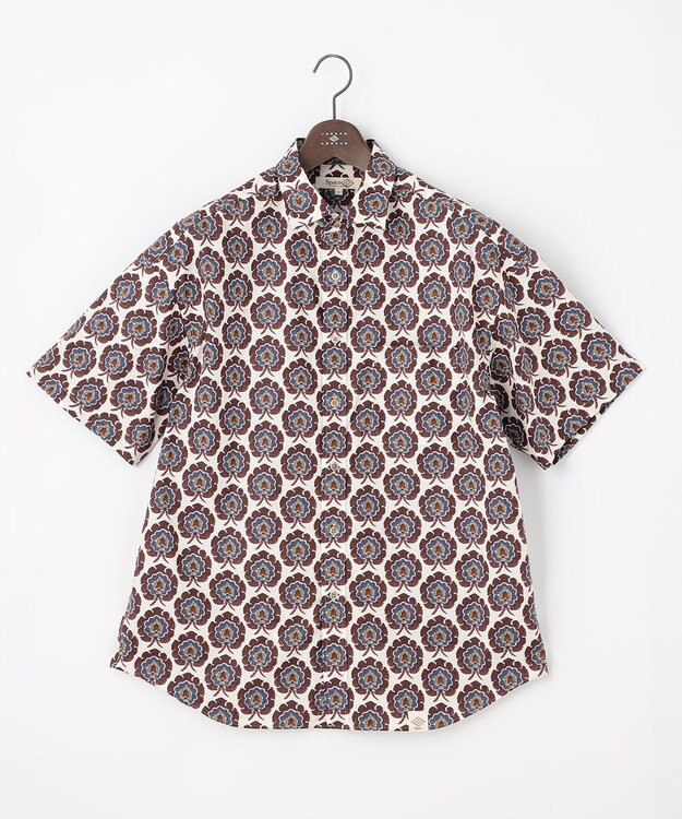 JOSEPH ABBOUD MOUNTAIN 【SPACE／UNISEX】ピカデリーポプリン シャツ ダークブラウン系6