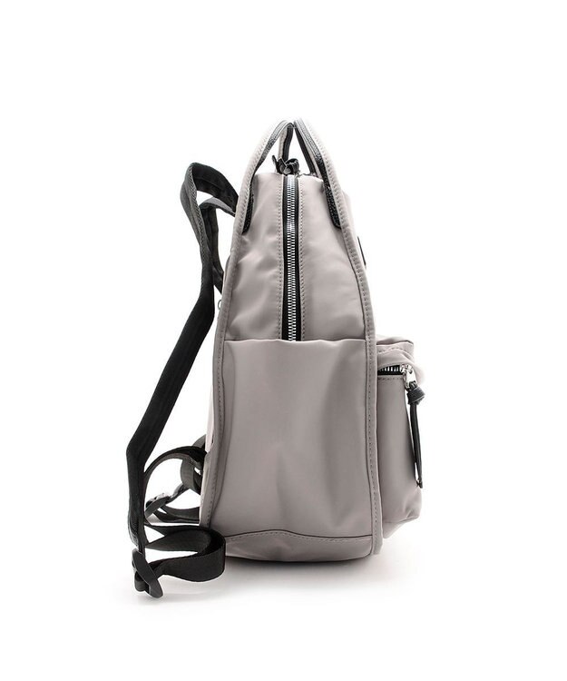 MioFIRANO はっ水軽量ナイロンオーバルハンドルリュック　FIRANO フィラノ GRAY